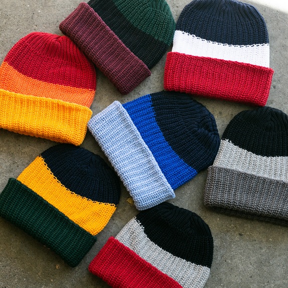 Gustin: Made in the USA Colorblock Beanies