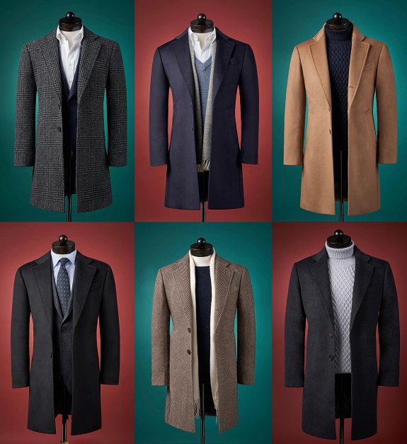 Spier & Mackay Overcoats in 85% Merino Wool/15% Cashmere