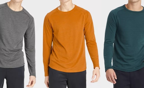 Target All in Motion Merino Wool Long Sleeve T-Shirt