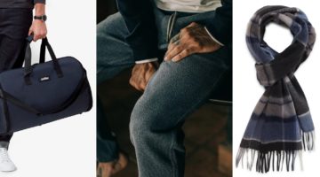 Monday Men’s Sales Tripod – $35 Cashmere Scarves, $45 Garment Duffel Bags, & More