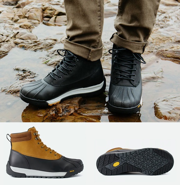 All Weather Duckboots in Black or Brown