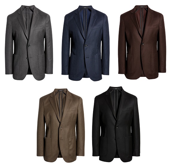 Nordstrom Trim Wool & Cashmere Sportcoats