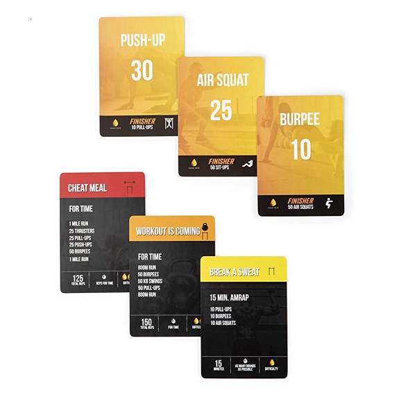 "Sweat Deck" Exercise Cards