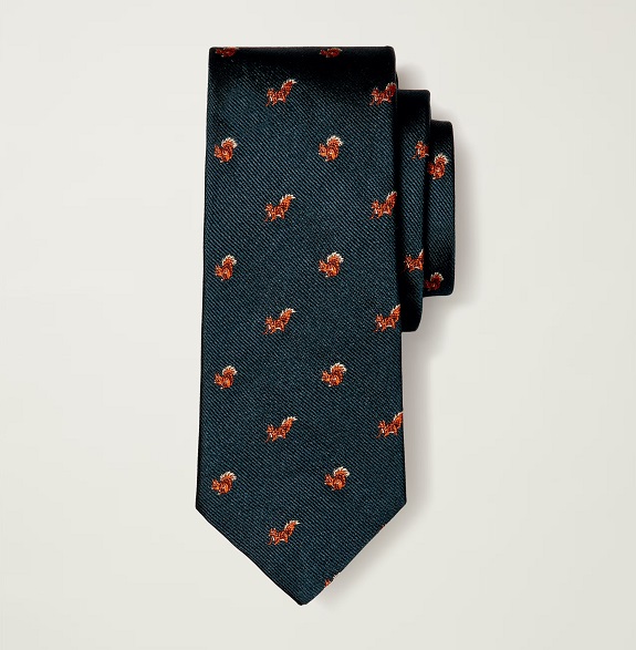 Made in the USA Premium Necktie in Squirrel