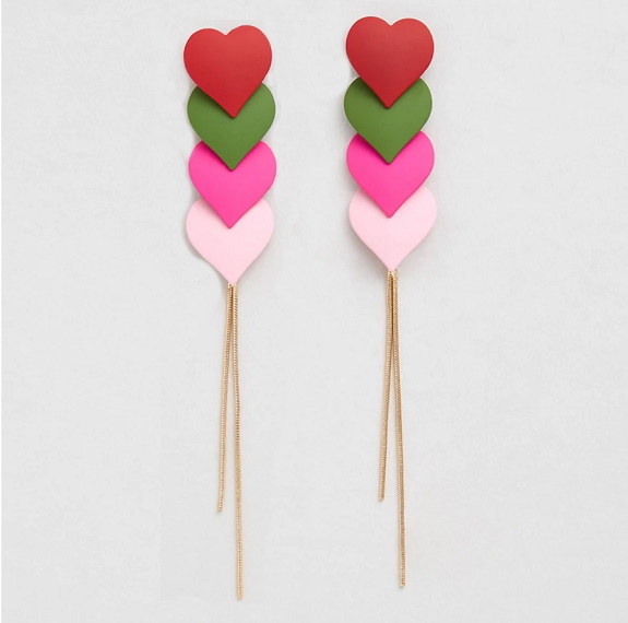 ModCloth Layers of Love Earrings