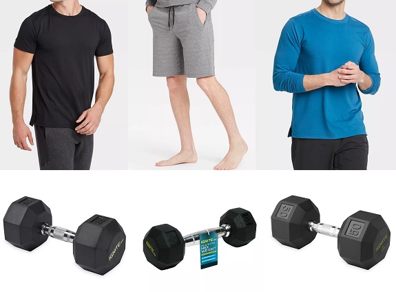 Target workout clothes and gear