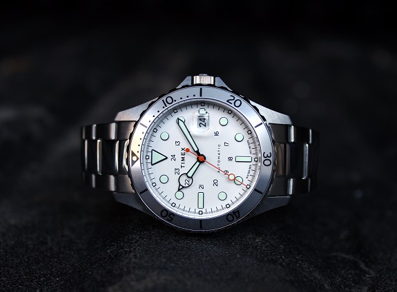 Huckberry x Timex Navi XL Automatic Arctic Watch