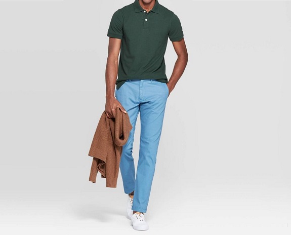 Target Goodfellow Slim Fit Short Sleeve Pique Loring Polo Shirt