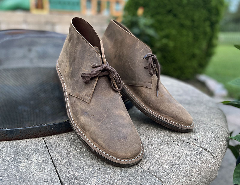 In Review J.Crew MacAlister Desert Boots in Leather