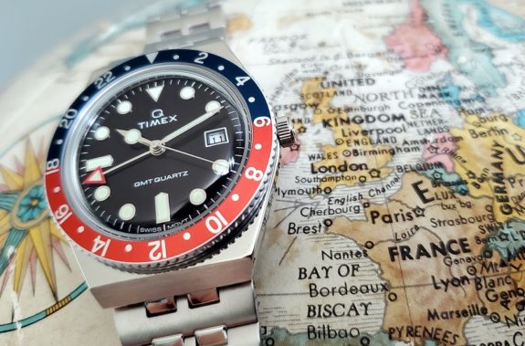 In Review (and win it): The Q Timex GMT