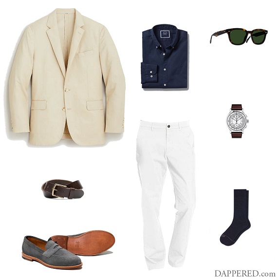 Style Scenario: The First Day it Feels like Summer – Dressed up (but no suit)