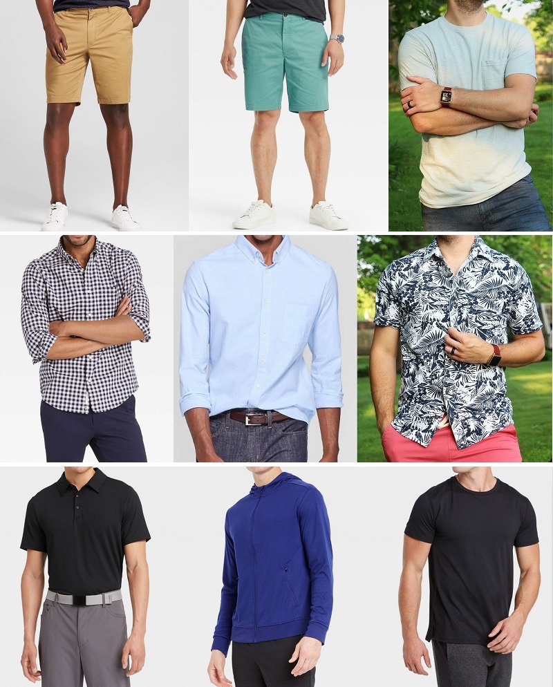 Monday Men’s Sales Tripod – Target 30% off Tops and Shorts, Kiehl’s 25% off, & More