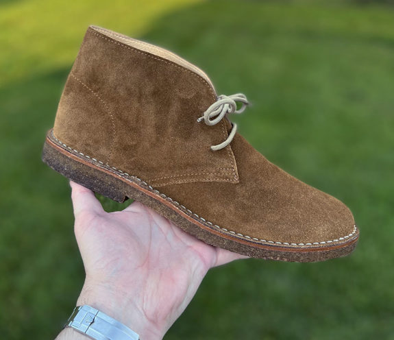 Todd Snyder Nomad Chukka Boots in Suede