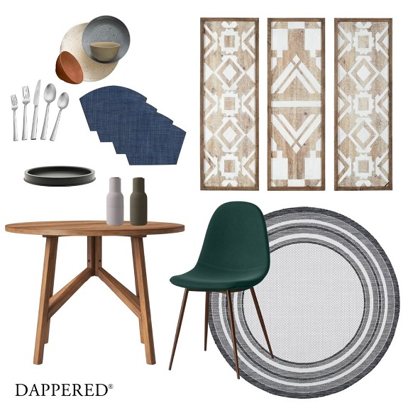 The Dappered Space: style scenario to styled room july 2022
