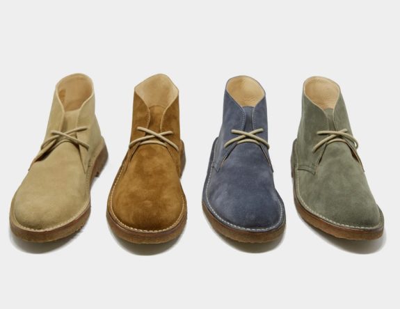Todd Snyder Nomad Chukka Boots in Suede