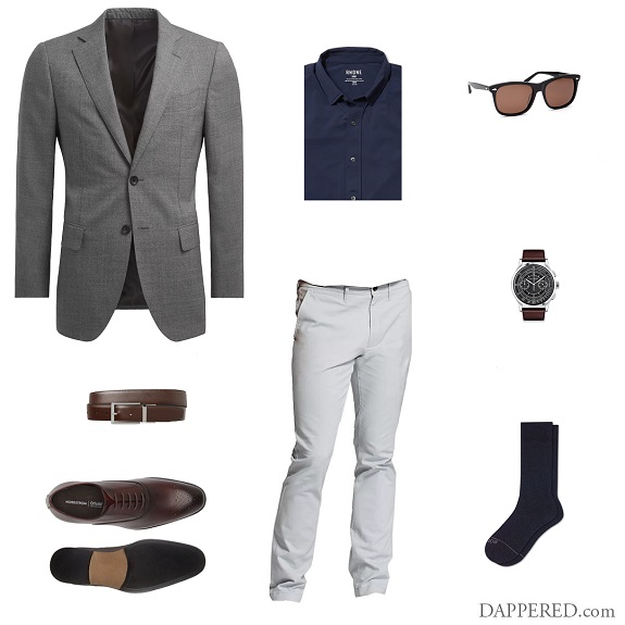 Style Scenario: Dressed Up Grays for the Summer Dog Days