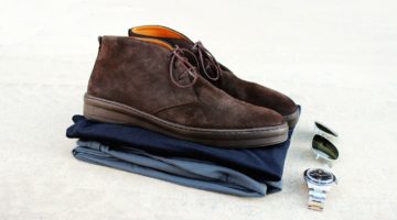 Chinos, Chukkas, Polo: Get The Blues (Navy and Steel)