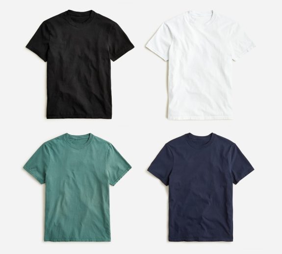 Made in the USA J. Crew 100% Cotton Tees