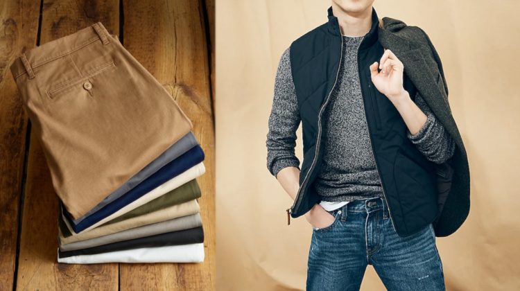 J. Crew 40% off Select Full Price + 25% off Stretch Chinos Fall Event