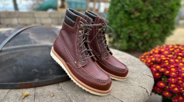 In Review: Grant Stone Field Boots in Walnut Bison