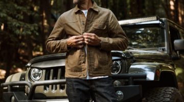 Steal Alert: $50 off The Flint & Tinder Flannel Lined Waxed Trucker Jacket