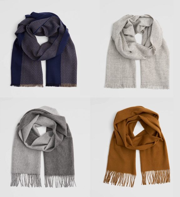 Spier & Mackay Merino or Wool/Cashmere Scarves