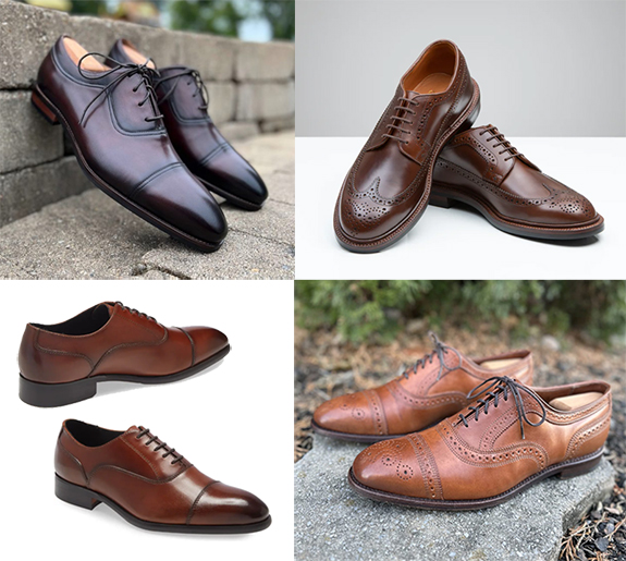 Brown Dress Shoes 5 styles