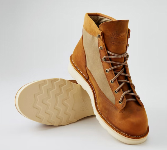 Made in the USA Huckberry x Danner Waxed Canvas, Gore-Tex Lined Danner Light