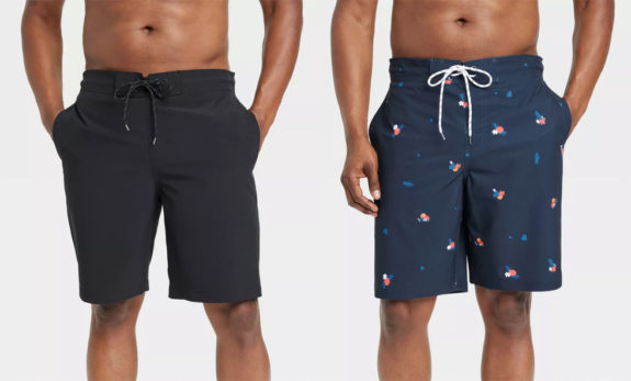 Target Goodfellow 9" Lined Board Shorts