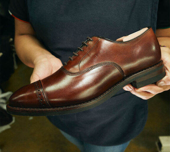 Fifth Avenue Leather Sole Oxfords