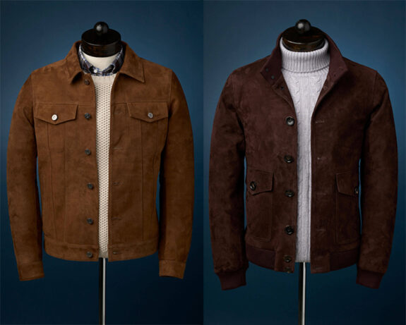 Spier and Mackay suede jackets