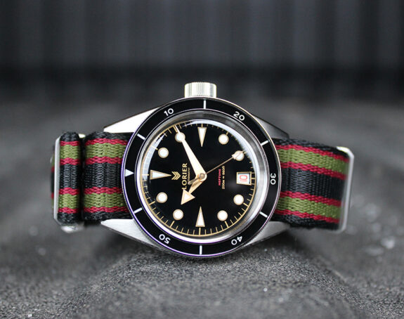 Suggestion: Put a striped NATO strap on a heritage inspired dive watch