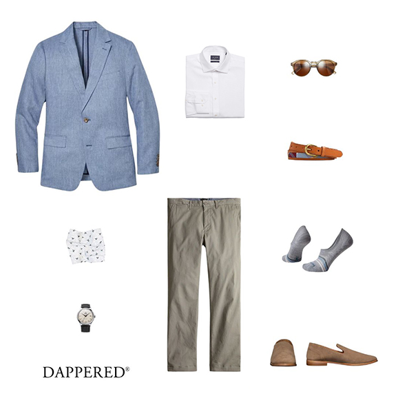 Style Scenario: The First Day it Feels like Summer – Dressed up (but no suit) 2023