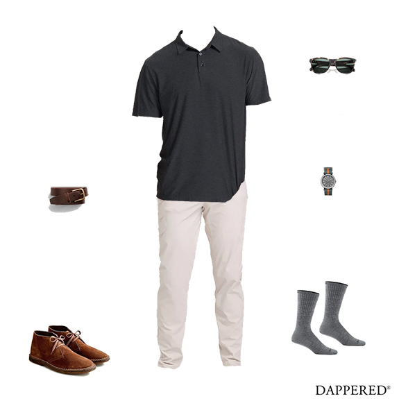 Chinos Chukkas Polo Cool Grays and Earth Tones July 2023