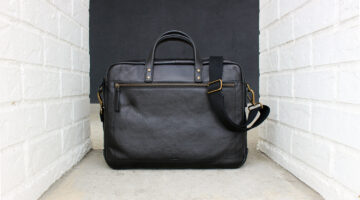 In Review: The Fossil Haskell Leather Briefcase