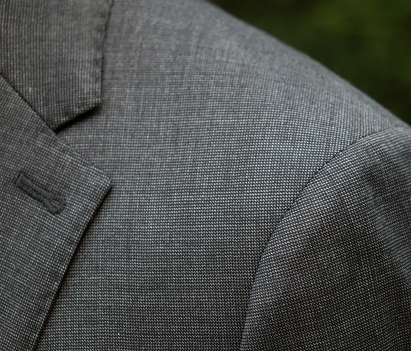 In Review: Banana Republic Signature Italian Nailhead Wool Suit Separates