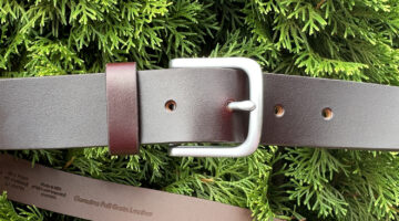 In Review: Made in the USA, L.L. Bean Essential Leather Belt