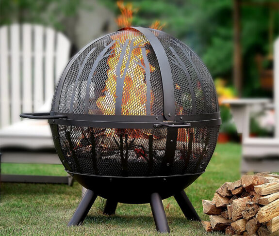 Fissfire 35 Inch Fire Pit Sphere