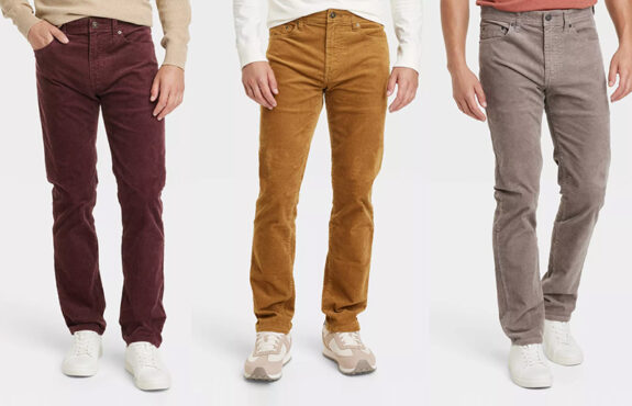 Target Goodfellow Slim Straight Corduroy 5-Pocket Pants