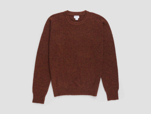 Spier and Mackay Rust Shetland Wool Sweater
