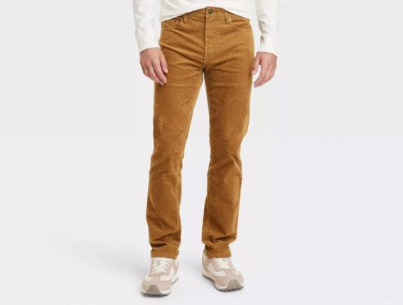 Target Goodfellow Slim Straight Corduroy 5-Pocket Pants