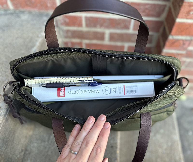 In Review Filson Dryden Ballistic Nylon Briefcase
