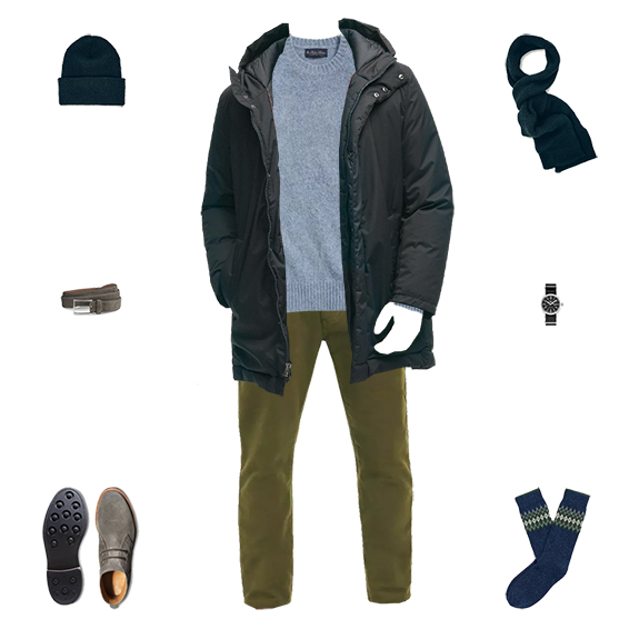 Brooks Brothers 1 Store 5 Outfits 11724 Winter Textures