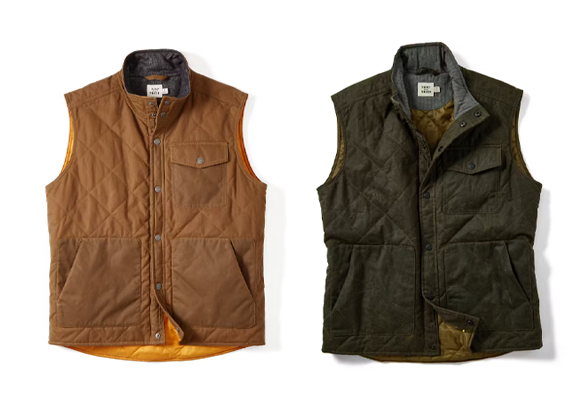 Flint & Tinder Quilted Waxed Vest