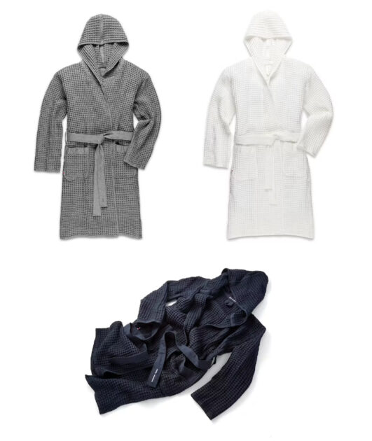 Onsen x Huckberry Hooded Waffle Robes