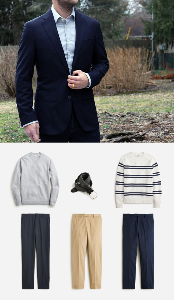 Monday Men’s Sales Tripod – J. Crew’s Legacy Blazer 33% off, USA Made Hats and Scarves, & More