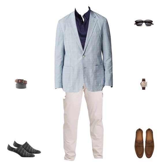 Style Scenario: The First Day it Feels like Summer – Dressed up (but no suit) 2024