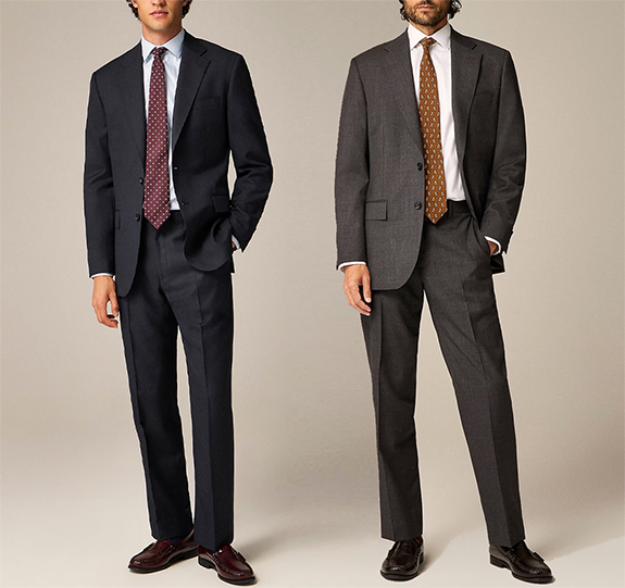 J. Crew Worsted Wool CROSBY Suits 2024