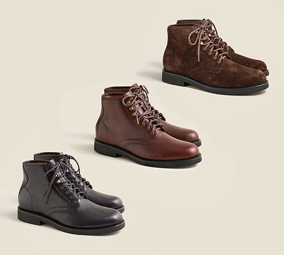 J crew brown boots hotsell