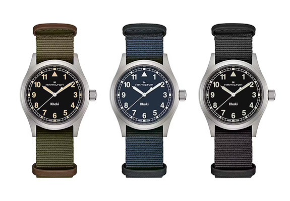 575 Hamilton Khaki Quartz Colors 2024